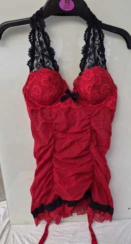 Senza red black - black, camisole