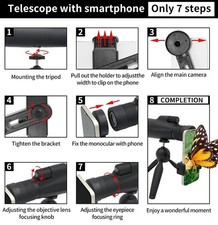 10-30x50 HD Monocular
