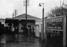 PHOTO  GWR HIGHBRIDGE RAILWAY