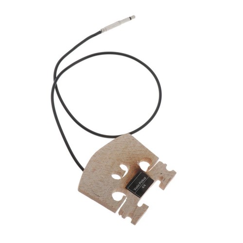 Violin pickup with external - with,