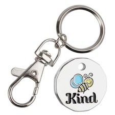 Bee Kind £1 Trolley Token Key