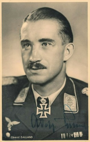 Adolf galland signed - galland,