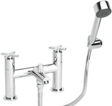 Damixa Ixia Deck Mounted Two Handles Bath Filler Tap TB120441