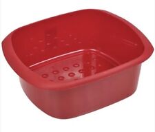 12L Glitter Red Washing Up Bowl (TML)