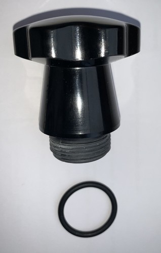 Boiler cap black gasket - boiler, black+gasket