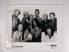 The Wailers Photo Bob Marley Black  And White Press Promotion Circa 1980s