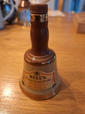 Miniature Bells Whisky Decanter with Stopper. Empty. Very Good Condition Used
