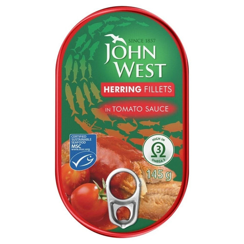 John west herring - herring, fillets