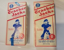 2 Cracker Jack Unopened Boxes