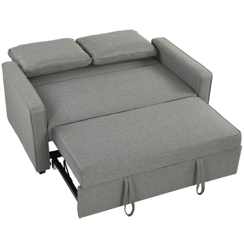 Homcom double sofa bed - homcom,