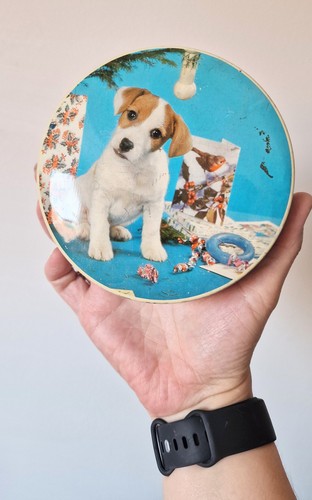Vintage english sweet tin - vintage,