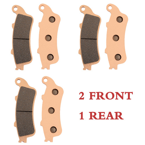 For honda front - honda, rear