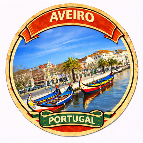 Aveiro portugal fridge magnet - aveiro,