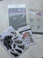 Altenew Eclectic Bouquet Bundle Embossing Stencil Die Stamp