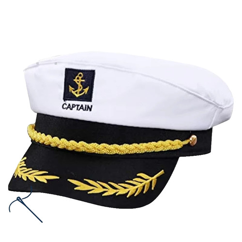 Navy captain hat - navy,