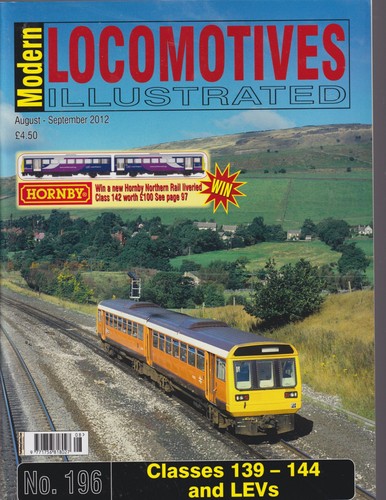 Modern locomotives illustrated - modern,
