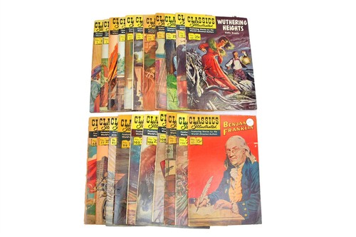 Classics illustrated lot 21 - classics,