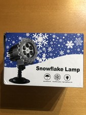 Snowflake led projector light - snowflake,