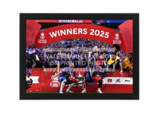 FA CUP TROPHY PHOTO CRYSTAL