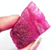 Loose gemstone natural red - loose,
