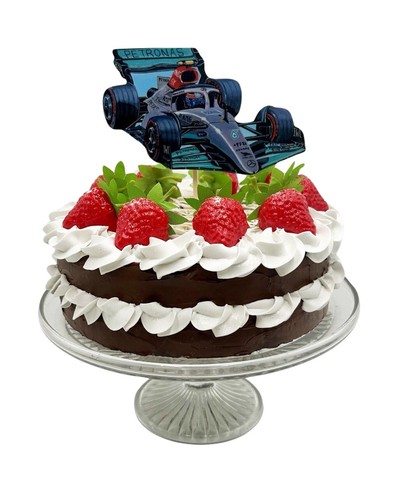 Racing car cake topper - racing,