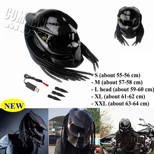 Predator carbon fiber helmet - fiber,