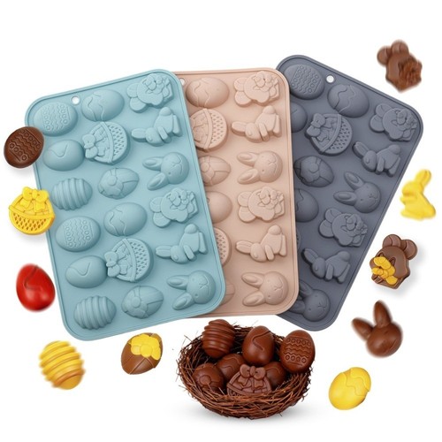 Easter egg silicone chocolate - egg,