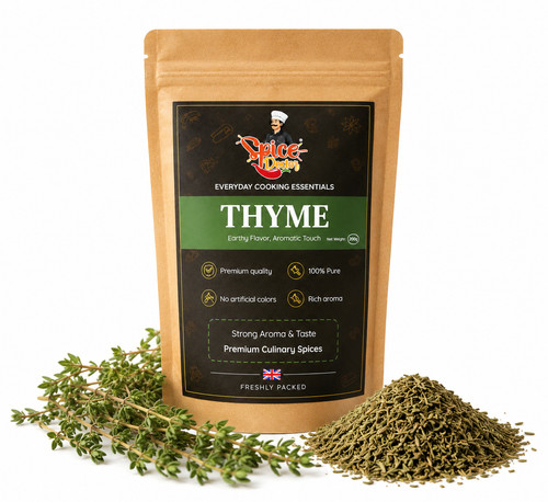 Thyme dried cut leaves premium - leaves,