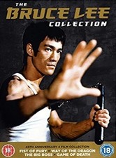 Bruce Lee Collection DVD Movie Film Boxset 4 Disc Box Set
