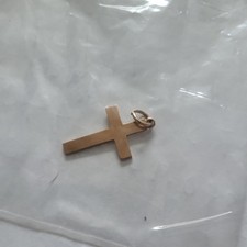 VINTAGE SOLID 9ct GOLD CROSS