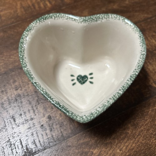 Vintage 1996 heart shaped bowl - 1996,