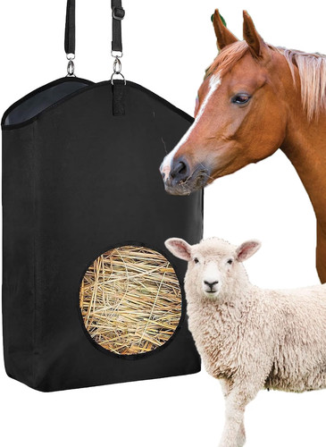 Hay feeder bag for - hay,