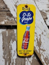 VINTAGE O-SO SODA PORCELAIN