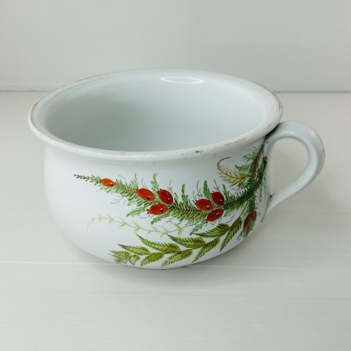 Chamber pot planter vintage - pot,
