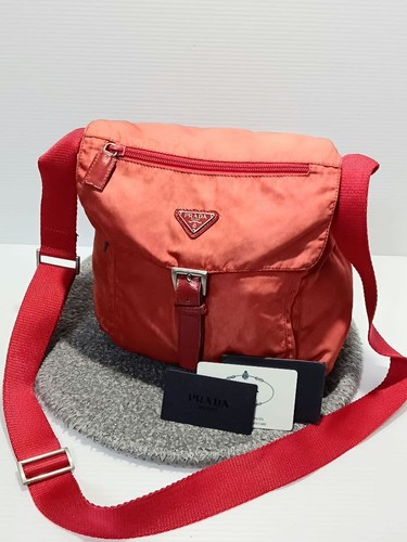 Prada pocono nylon - pocono, leather