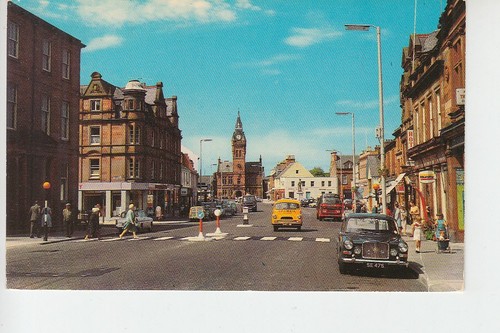 Rppc view the high street - the,