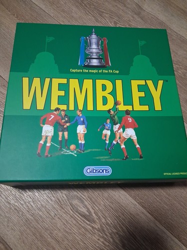 Wembley board game gibson fa - gibson's,