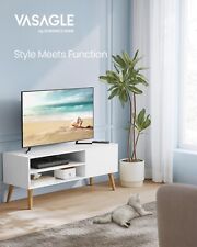 TV Unit TV Stand Cabinet Entertainment Center Modern TV White LTV120T46