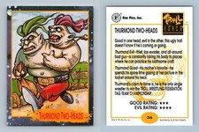 Thurmond Two-Heads #36 Troll Force 1992 Star Pics Trading Card