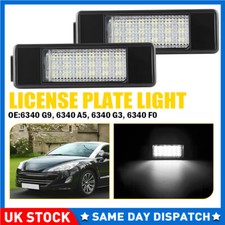 2x LED Licence Number Plate