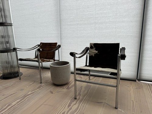 Pair original corbusier lc1 - original,