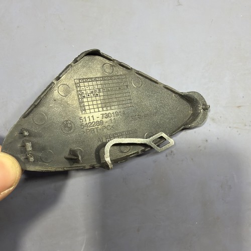 Front bumper tow hook cover - bumper,