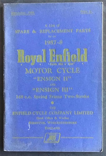 Royal enfield ensign iii - royal,