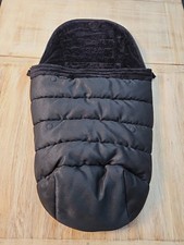 ICANDY PEACH 6 COSYTOES FOOTMUFF Black Twill Duopod
