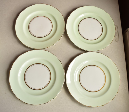 Colclough china harlequin - china,