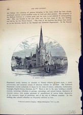 Old Antique Print St. Martin'S