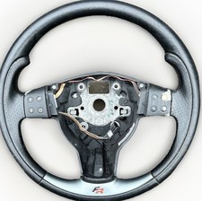 SEAT LEON FR (2005-2012) STEERING WHEEL WITH CONTROLS 1P Mk2 Leather Clean