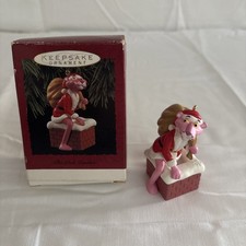 Vintage The Pink Panther Santa