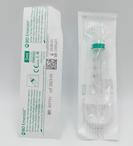 Emerald syringe 5ml pack - syringe,