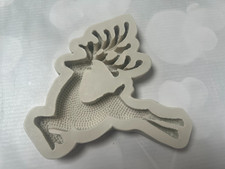 Large Reindeer Silicone Mould for cake decorating / sugarcraft - by Iced Jems